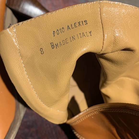 Coach. Italian booties. Leather size 8 - Picture 5 of 5